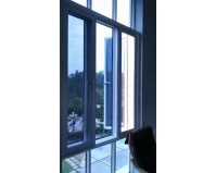 Elegant Slide 0.6 stainless steel mesh in single track